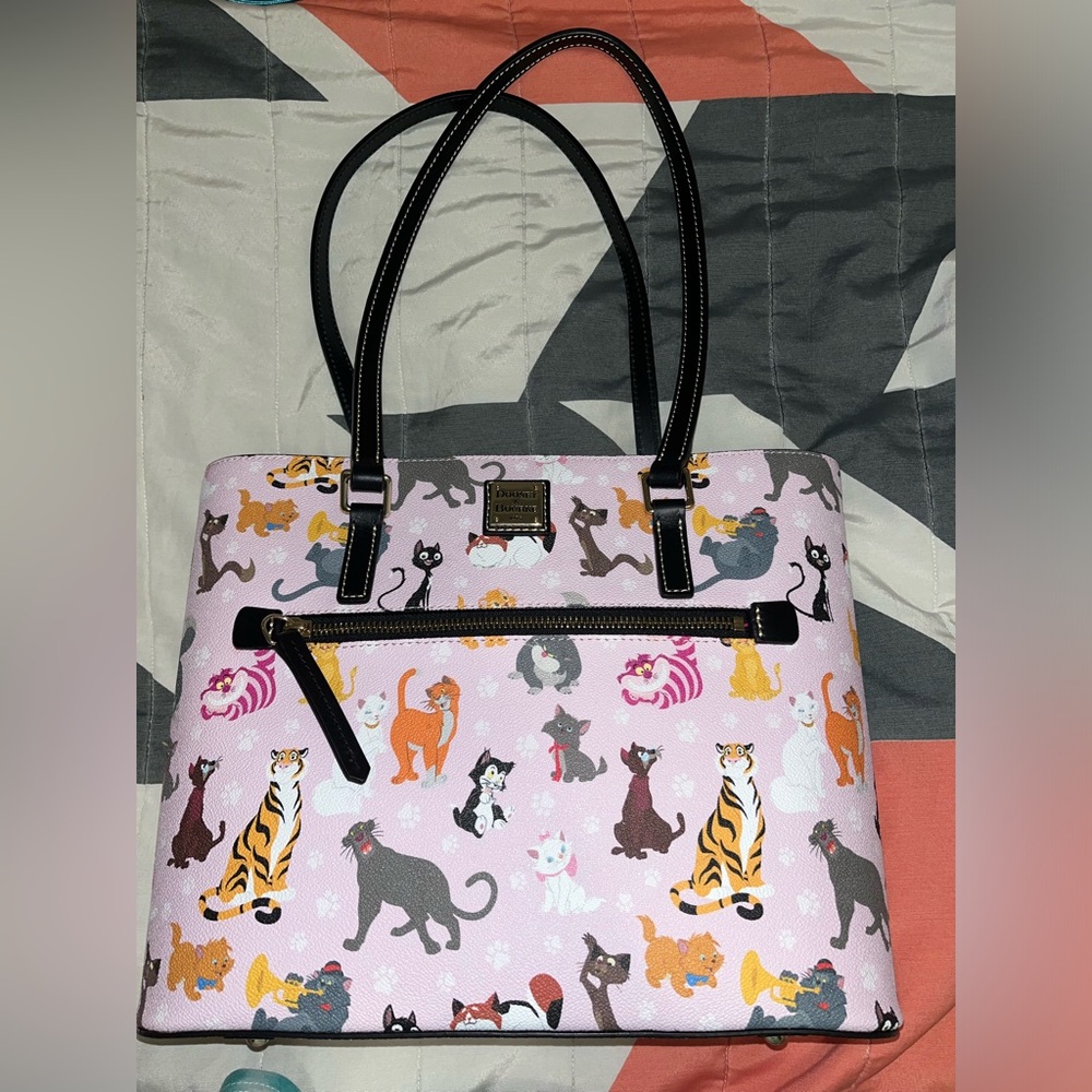 Pink Dooney & Bourke Disney Cats Purse